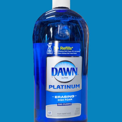 Dawn ultra Platinum erasing dish foam