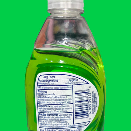 Dawn Ultra Antibacterial apple blossom Scent