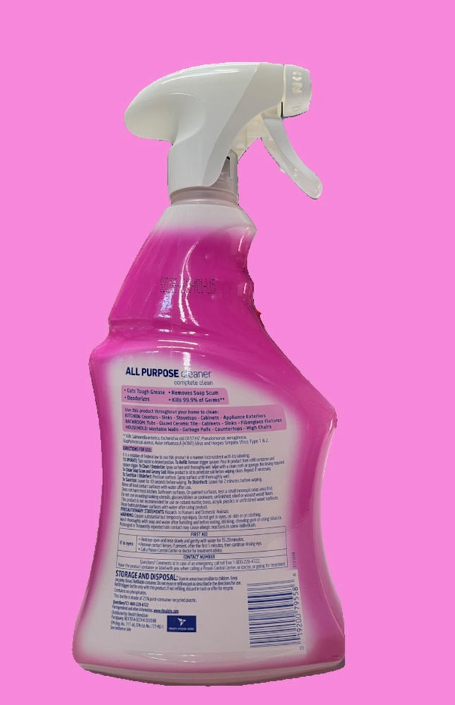 Lysol Cherry Blossom and pomegranate Scent