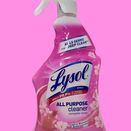 Lysol Cherry Blossom and pomegranate Scent