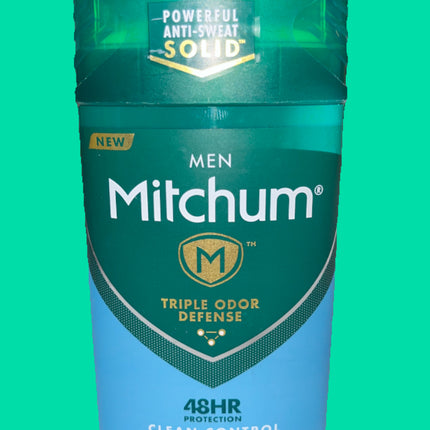 Men Mitchum Triple Oder Defense 48HR Protection Clean Control