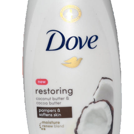 Dove Restoring Coconut Butter And Cocoa Butter Body Wash