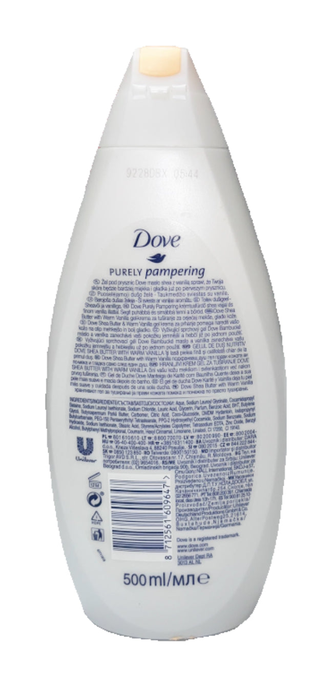 Dove Shea Butter And Vanilla Shower Gel
