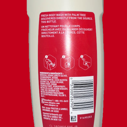 Old Spice FIJI With Palm Tree Body Wash