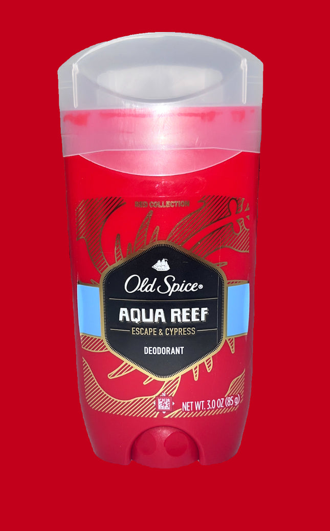Old Spice Aqua Reef Escape and Cypress Deodorant