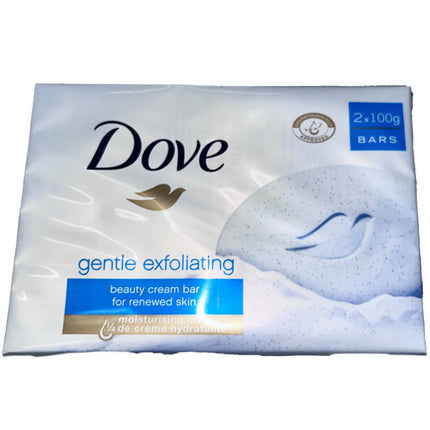 Dove Gentle Exfoliating Beauty Cream Bar 2 bars pack