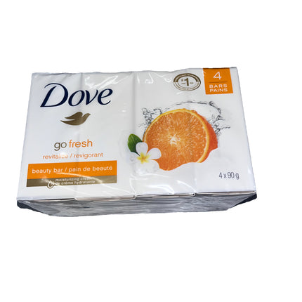 Dove Go Fresh Revitalize Beauty Bar 4 Bars Pack