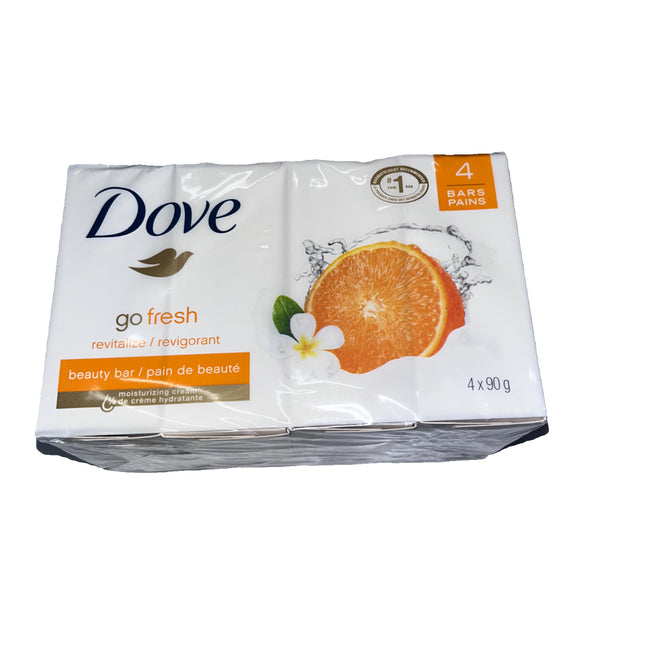 Dove Go Fresh Revitalize Beauty Bar 4 Bars Pack