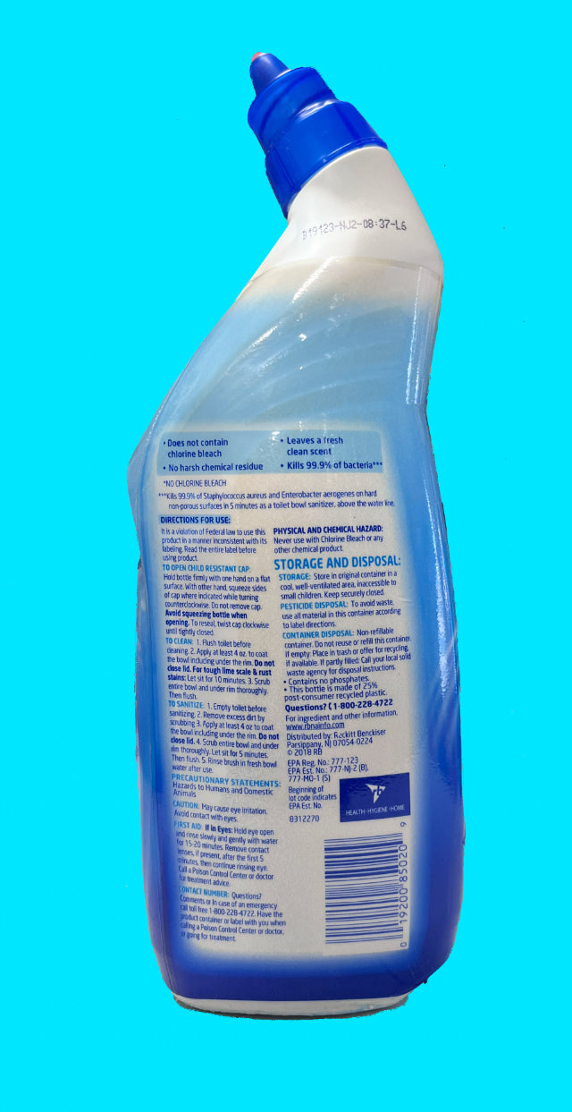Lysol Hydrogen Peroxide toilet bowl cleaner