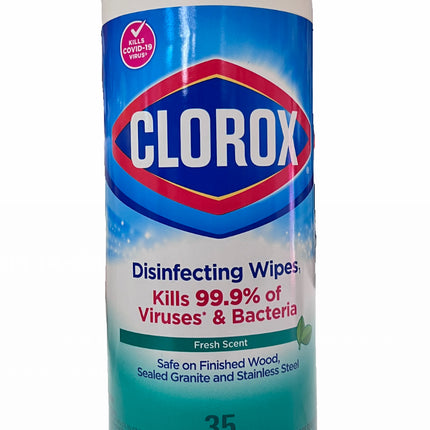Clorox Disinfecting Wipes Fresh Scent