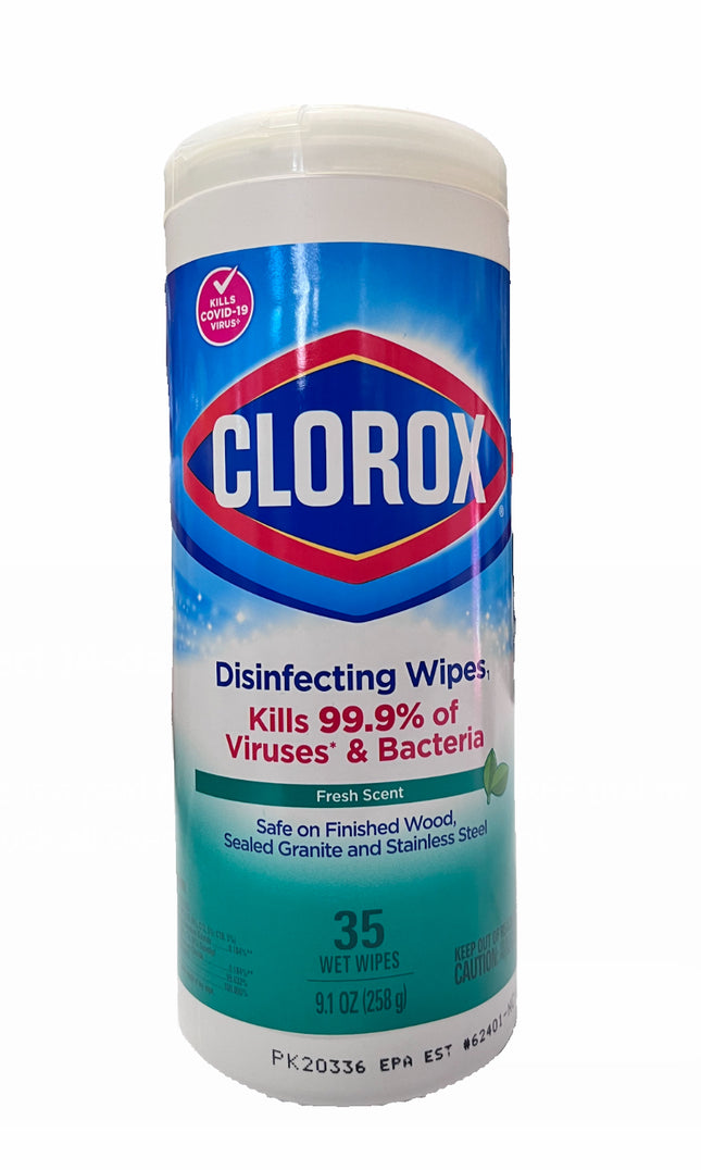 Clorox Disinfecting Wipes Fresh Scent