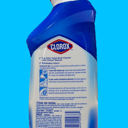 Clorox toilet Bowl Cleaner Bleach