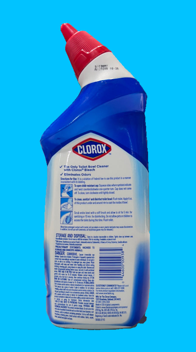 Clorox toilet Bowl Cleaner Bleach
