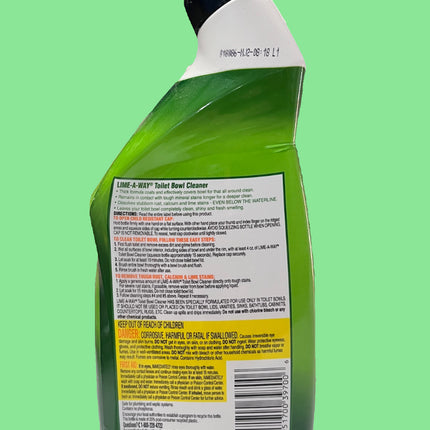 Lime-A-Way Thick Gel Formula Toilet Bowl Cleaner