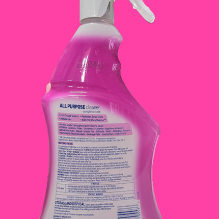 Lysol Cherry Blossom and pomegranate Scent