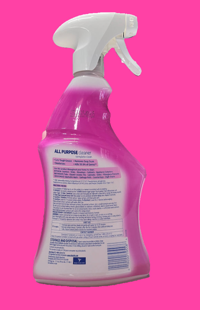 Lysol Cherry Blossom and pomegranate Scent