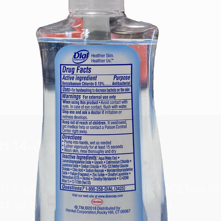 Dial Complete liquid AntiBacterial Hand Soap Spring Water