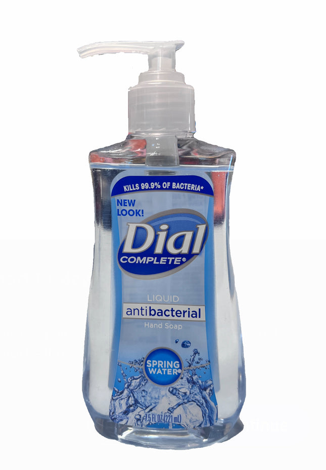 Dial Complete liquid AntiBacterial Hand Soap Spring Water