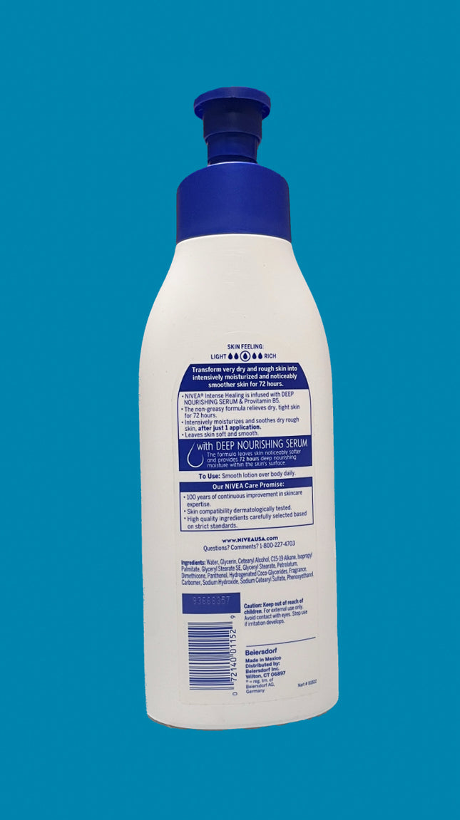 Nivea Body lotion Intense Healing 72hr
