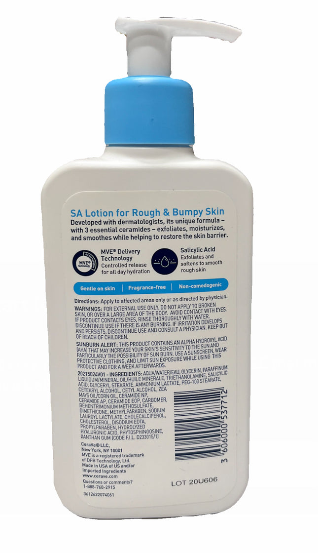 CeraVe Sa Lotion for Rough & Bumpy Skin