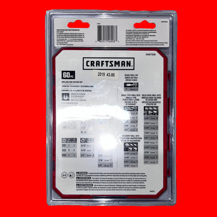 Craftsman Drilling and Driving Set 60pc