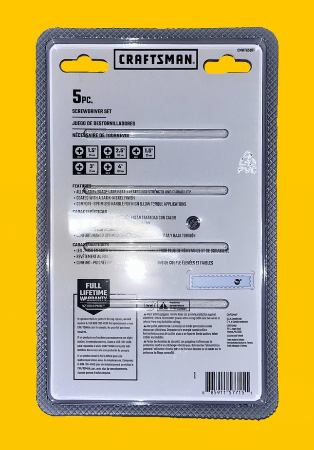 Craftsman Screwdriver Set