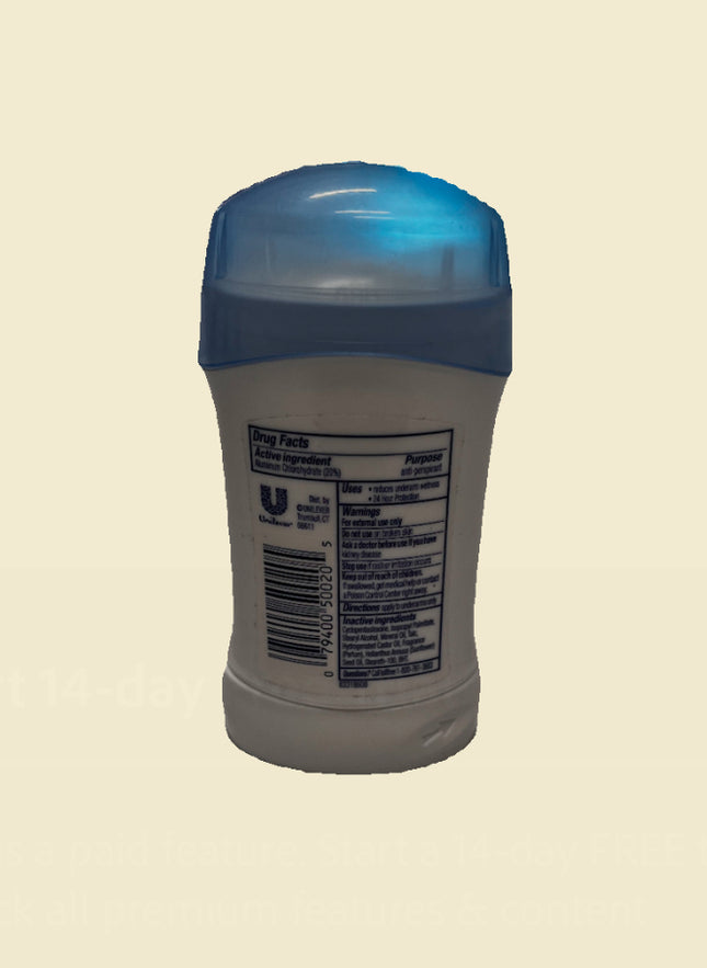 Dove Powder Deodorant